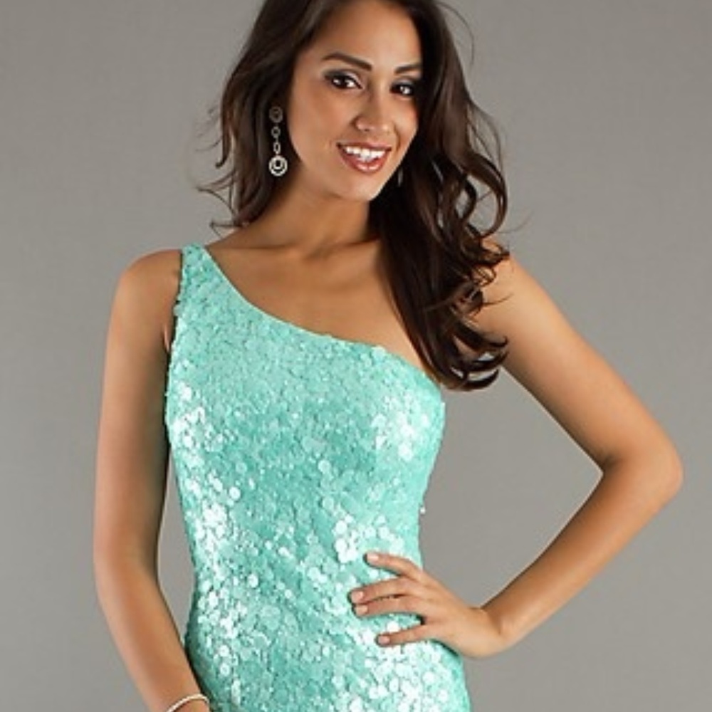 Blue Scala Sequin Dress Sz. 4